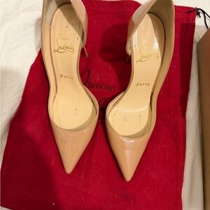 Christian Louboutin Iriza Women's Tan Heels